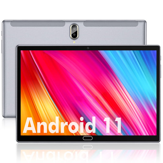 Tablet 10 inch Android 11 Tablet 2023 Latest Update 4G Phone Tablet 64GB + 4GB Storage Octa-Core Processor, 13MP Camera, Dual SIM Card Slot, 128GB Expand Support, GPS, WiFi, Bluetooth, 1080P HD (Gray)